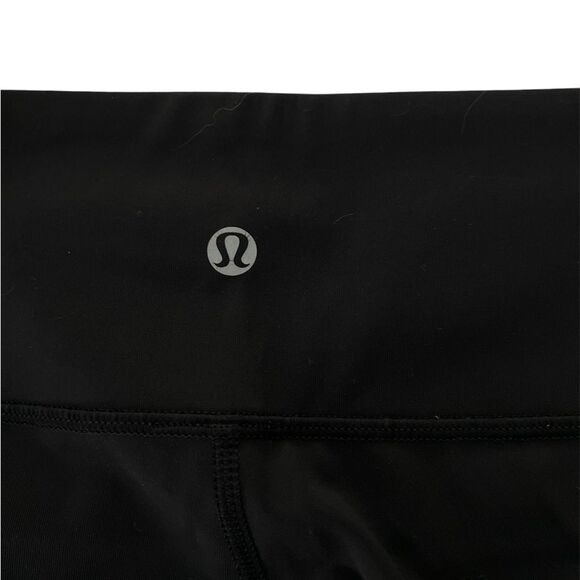 Lululemon Athletica Black Leggings Performance Stretch size M - Picture 3 of 6